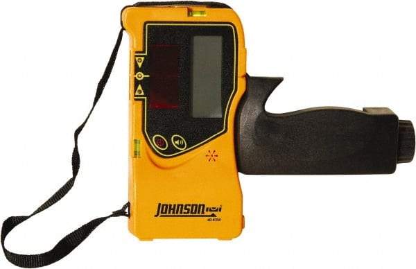 Johnson Level & Tool - Laser Level 9 V Battery, Laser Detector - Use With Line Generated Lasers - Strong Tooling