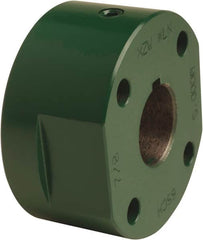 TB Wood's - 1-7/8" Bore, 1/2" x 1/4" Keyway Width x Depth, 3-5/8" Hub, 9 Flexible Coupling Hub - 3-5/8" OD, 1-31/32" OAL, Cast Iron, Order 2 Hubs, 2 Flanges & 1 Sleeve for Complete Coupling - Strong Tooling