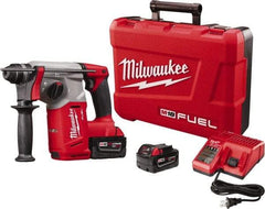 Milwaukee Tool - 18 Volt 1" SDS Plus Chuck Cordless Rotary Hammer - 0 to 4,900 BPM, 0 to 1,400 RPM, Reversible - Strong Tooling