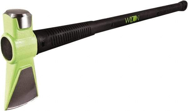 Wilton - 8 Lb Head, 36" Long Splitting Maul - Steel Head, Steel Handle with Grip - Strong Tooling