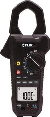 FLIR - CM78-NIST, CAT IV, Digital True RMS Wireless Clamp Meter with 1.45" Clamp On Jaws - 1000 VAC/VDC, 1000 AC/DC Amps, Measures Voltage, Capacitance, Current, Frequency, Resistance - Strong Tooling