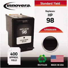 innovera - Black Inkjet Printer Cartridge - Use with HP Deskjet 5940, D4145, D4155, D4160, Officejet 6310, Photosmart 2570, 2575, 8050, C4150, C4150, C4180, D5060, D5065, D5069, D5145, D5155, D5160 - Strong Tooling