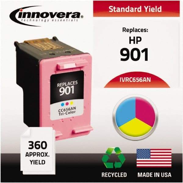 innovera - Inkjet Printer Cartridge - Use with HP Officejet J4500, J4600 - Strong Tooling