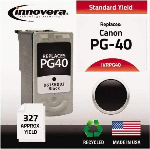 innovera - Black Inkjet Printer Cartridge - Use with Canon FAX-JX200, PIXMA iP1600, iP1700, iP1800, iP2600, MP140, MP150, MP160, MP170, MP180, MP190, MP210, MP450, MP460, MP470, MX300, MX310 - Strong Tooling