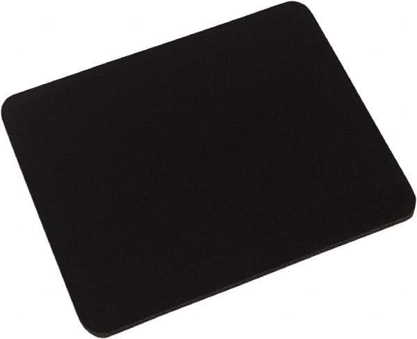 innovera - 9" x 7" x 1/8" Black Mouse Pad - Use with Mouse - Strong Tooling