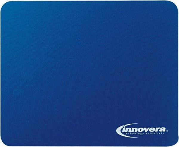 innovera - 9" x 7" x 1/8" Blue Mouse Pad - Use with Mouse - Strong Tooling