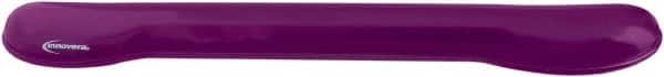 innovera - 2-7/8" x 18-1/4" x 1-1/4" Purple Keyboard Wrist Rest - Use with Keyboard - Strong Tooling