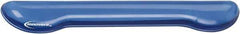 innovera - 2-7/8" x 18-1/4" x 1-1/4" Blue Keyboard Wrist Rest - Use with Keyboard - Strong Tooling