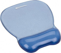 innovera - 9-5/8" x 8-1/4" x 1-1/8" Blue Mouse Pad - Use with Mouse - Strong Tooling