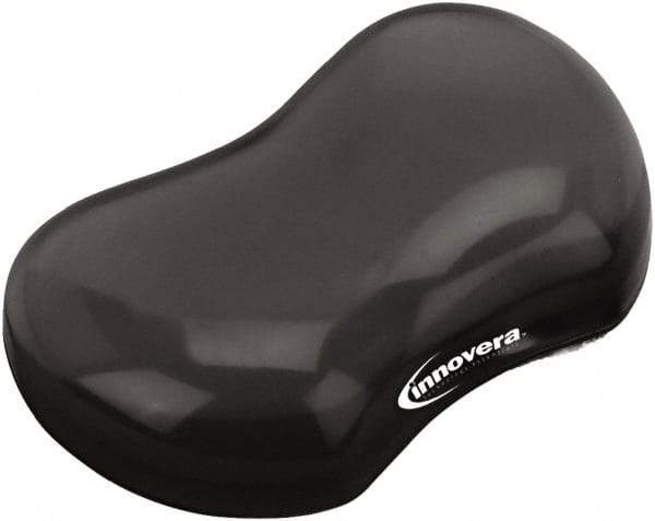 innovera - 3-1/8" x 4-3/4" x 1" Black Wrist Rest - Use with Mouse - Strong Tooling