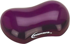 innovera - 3-1/8" x 4-3/4" x 1" Purple Wrist Rest - Use with Mouse - Strong Tooling