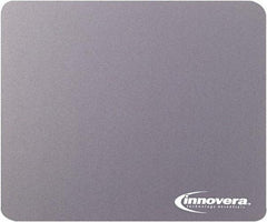 innovera - 9" x 7" x 1/8" Gray Mouse Pad - Use with Mouse - Strong Tooling