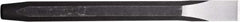 Paramount - 12" OAL x 1/2" Blade Width Cold Chisel - 1/2" Tip, 7/16" Stock, Steel Handle - Strong Tooling