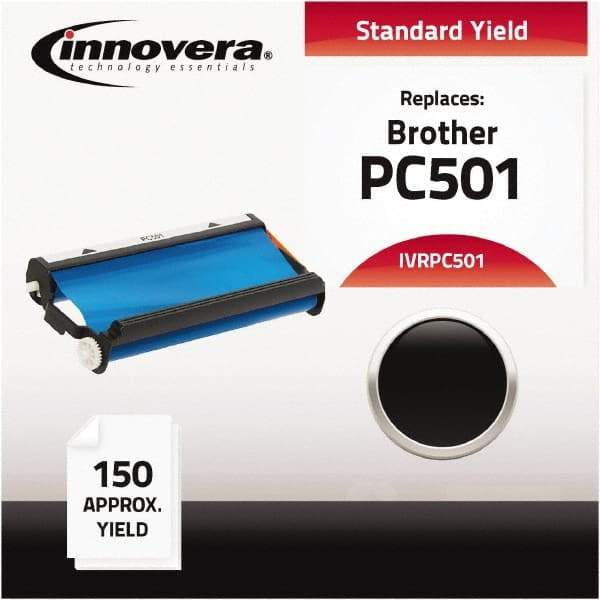 innovera - Black Thermal Transfer Ribbon - Use with Brother Fax 575 - Strong Tooling