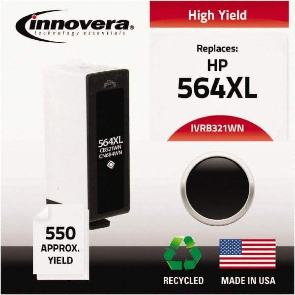 innovera - Black Inkjet Printer Cartridge - Use with HP Color LaserJet 5500, 5550 produces 13,000 pages. - Strong Tooling