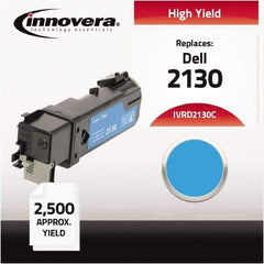 innovera - Cyan Toner Cartridge - Use with Dell 2130CN, 2135CN - Strong Tooling