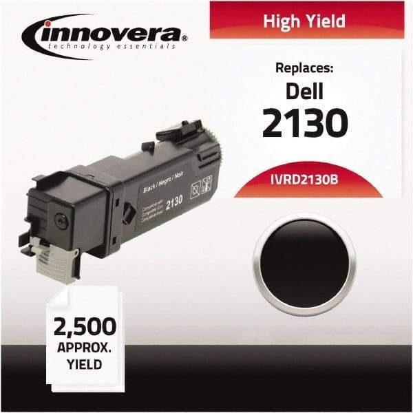 innovera - Black Toner Cartridge - Use with Dell 2130CN, 2135CN - Strong Tooling