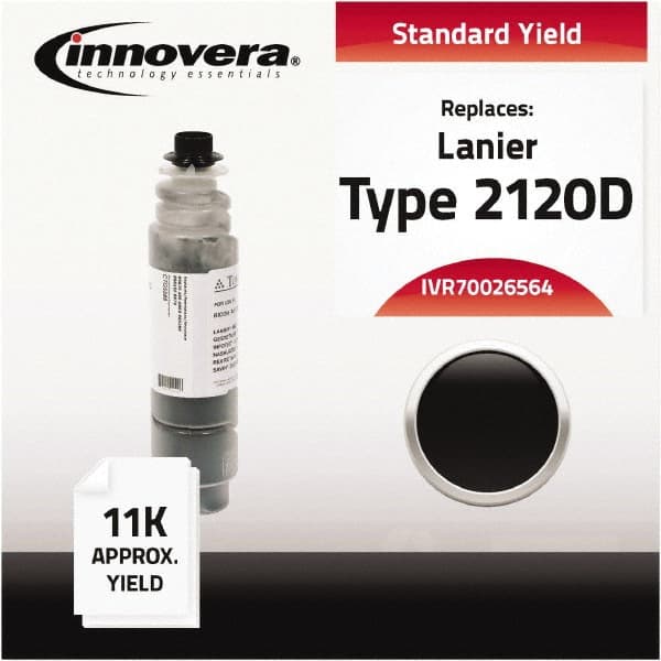 innovera - Black Toner Cartridge - Use with Ricoh Aficio 1022, 1027 (Type 2120D) - Strong Tooling