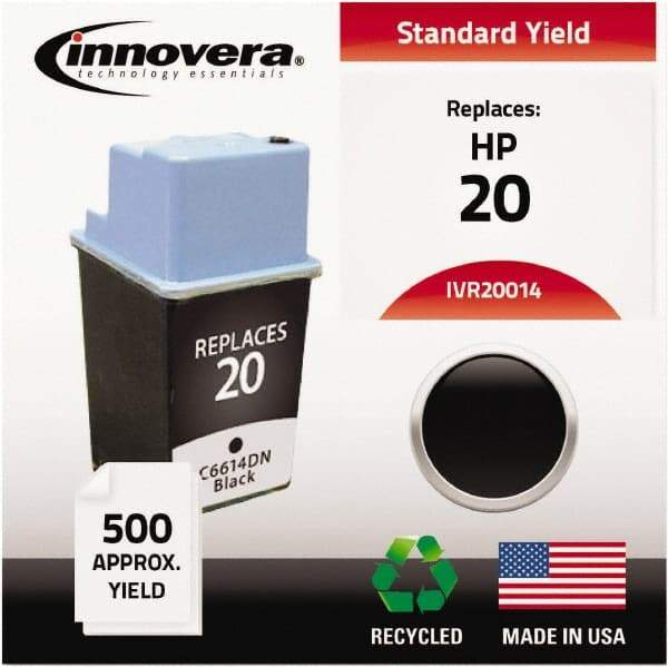 innovera - Black Inkjet Printer Cartridge - Use with HP Deskjet D2530, D2545, D2560, D5560, F4200, F4440, F4480, Photosmart C4640, C4650, C4680, C4795 - Strong Tooling