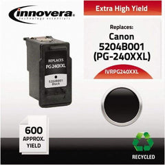 innovera - Black Inkjet Printer Cartridge - Use with Canon PIXMA Photo All-in-One Printers MG2120, MG2220, MG3120, MG3220, MG3520, MG4120, MG4220, Cannon MultiPASS 530, 545, 555, 560, 635, 3000, 3500, 50, 5000, 530, 545, 5500, 555, 560, 635 - Strong Tooling