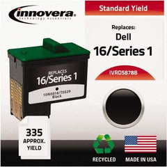 innovera - Black Inkjet Printer Cartridge - Use with Dell 720, A920MFP ( 1) - Strong Tooling