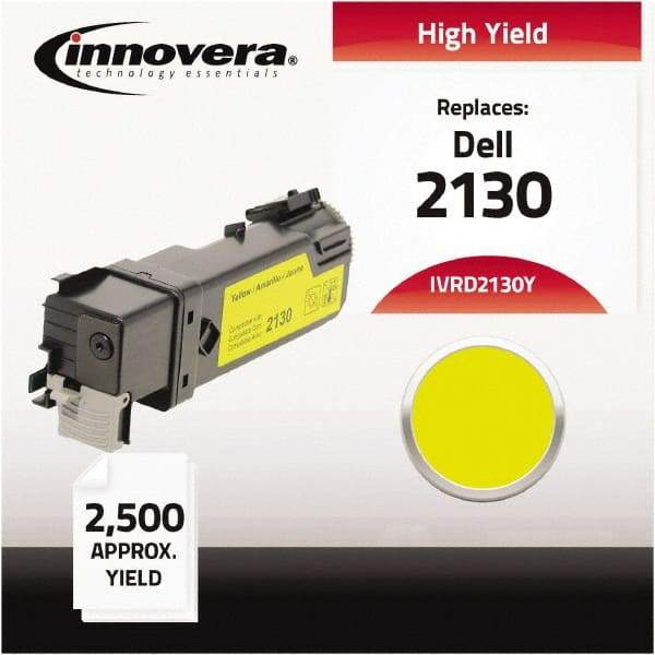 innovera - Yellow Toner Cartridge - Use with Dell 2130CN, 2135CN - Strong Tooling