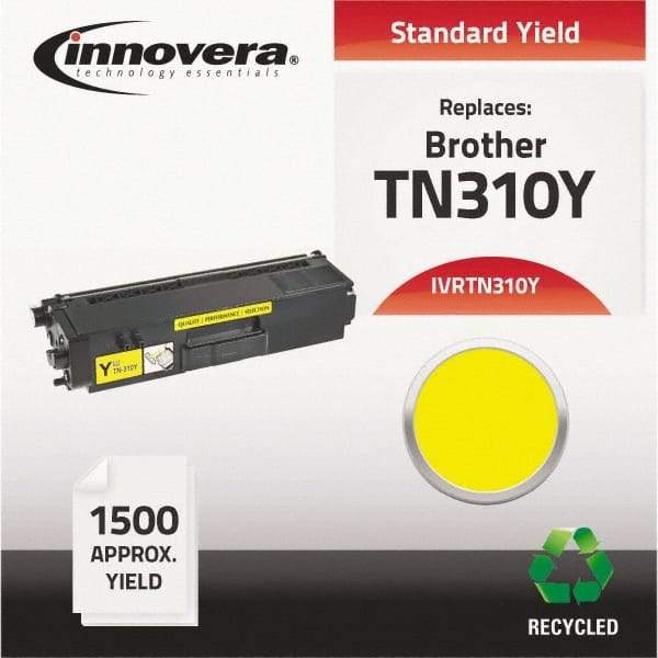 innovera - Yellow Toner Cartridge - Use with Brother DCP-9050CDN, 9055CDN, 9270CDN, HL-4140CN, 4150CDN, 4570CDW, 4570CDWT, MFC-9460CDN, 9465CDN, 9560CDW, 9970, 9970CDW - Strong Tooling