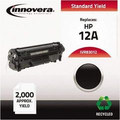 innovera - Black Toner Cartridge - Use with HP LaserJet 1010, 1012, 1015, 1018, 1020, 1022, 3015, 3020, 3030, 3050, 3052, 3055, M1319Fmfp - Strong Tooling