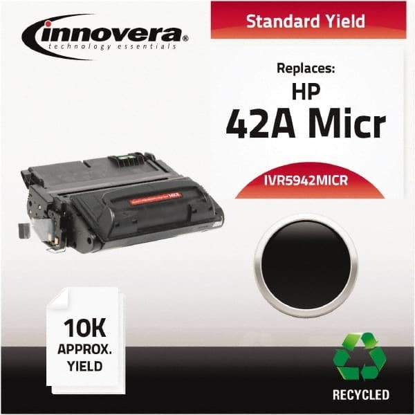 innovera - Black MICR Toner - Use with HP LaserJet 4250, 4350 - Strong Tooling