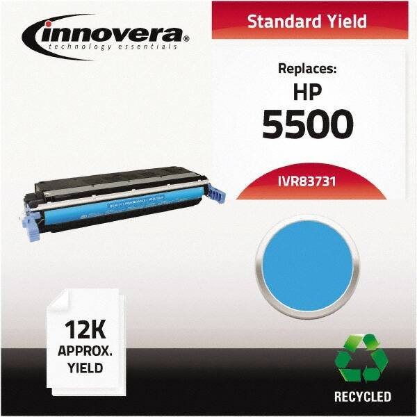 innovera - Cyan Toner Cartridge - Use with HP LaserJet 5500, 5550 - Strong Tooling