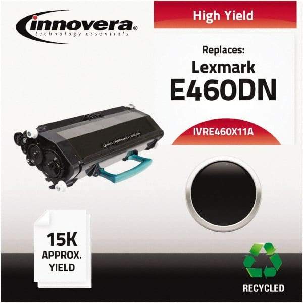 innovera - Black Toner Cartridge - Use with Lexmark E460dn, E460dw, E462DTN, X463DE, X464DE, X466DE - Strong Tooling