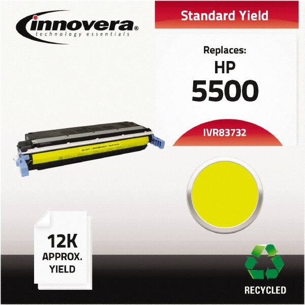 innovera - Yellow Toner Cartridge - Use with HP LaserJet 5500, 5550 - Strong Tooling