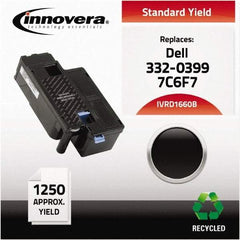 innovera - Black Toner Cartridge - Use with Dell C1660W - Strong Tooling