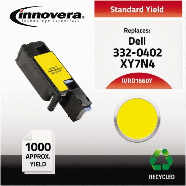 innovera - Yellow Toner Cartridge - Use with Dell C1660W - Strong Tooling