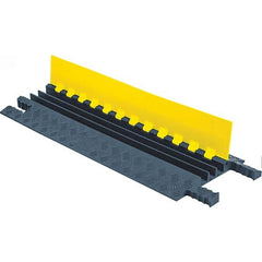 Checkers - On Floor Cable Covers Cover Material: Polyurethane Number of Channels: 3 - Strong Tooling