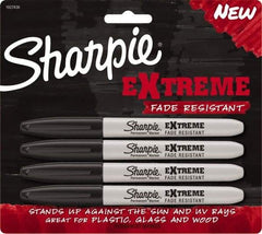 Sharpie - Black Permanent Marker - Fine Felt Tip, AP Nontoxic Ink - Strong Tooling