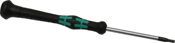 Wera - 3/32" Precision Miniature Hex Driver - 2-3/8" Bade Length, Ergonomic with Spinning Cap Handle, 2-3/8" OAL - Strong Tooling