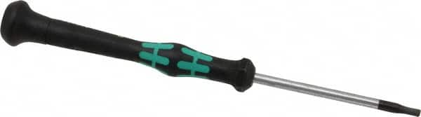 Wera - 7/64" Precision Miniature Hex Driver - 2-3/8" Bade Length, Ergonomic with Spinning Cap Handle, 2-3/8" OAL - Strong Tooling