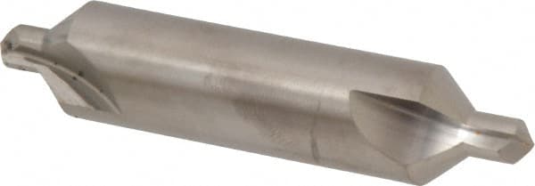 Hertel - #8 Plain Cut 82° Incl Angle Solid Carbide Combo Drill & Countersink - Strong Tooling