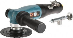 Dynabrade - 4-1/2" Max Disc, 12,000 RPM, Pneumatic Handheld Disc Sander - 43 CFM, 3/8 NPT Inlet, 1.3 hp, 90 psi - Strong Tooling