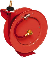 Lincoln - 50' Spring Retractable Hose Reel - Strong Tooling