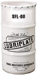 Lubriplate - 120 Lb Drum Aluminum High Temperature Grease - White, Food Grade & High/Low Temperature, 300°F Max Temp, NLGIG 00, - Strong Tooling