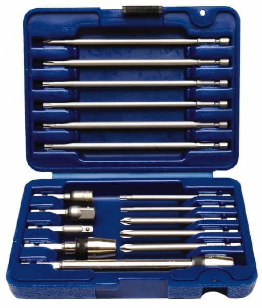 Irwin - 34 Piece, Bit Set - Phillips, Torx, Posidrive Point - Strong Tooling