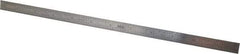 SPI - 12" Long, 1/64, 1/50, 1/32, 1/10" Graduation, Flexible Stainless Steel Rule - 3R Graduation Style, 1/2" Wide, Silver, Polished Finish - Strong Tooling