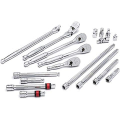 GearWrench - Socket Extension Sets Tool Type: Ratchet & Drive Tool Set Drive Size (Inch): 0.375 - Strong Tooling