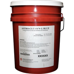 Cutting & Grinding Fluid: 5 gal Bucket Use on Most Metal except Magnesium & Cast Iron, Blue