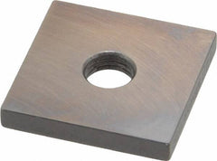 Mitutoyo - 0.14" Square Steel Gage Block - Accuracy Grade 0, Includes Certificate of Inspection - Strong Tooling