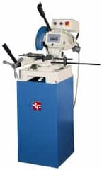 Rong Fu - 1 Cutting Speed, 10" Blade Diam, Cold Saw - 42 RPM Blade Speed, Bench Machine, 1 Phase, Compatible with Ferrous Material - Strong Tooling