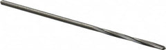 Hertel - 3/64" Solid Carbide 4 Flute Chucking Reamer - Spiral Flute, Straight Shank, 3/8" Flute Length, 1-1/2" OAL - Strong Tooling