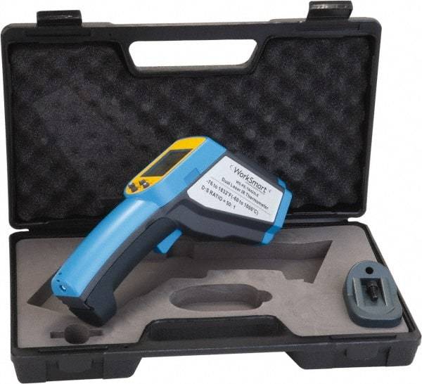 Value Collection - -60 to 1000°C (-76 to 1832°F) Infrared Thermometer - 50:1 Distance to Spot Ratio - Strong Tooling